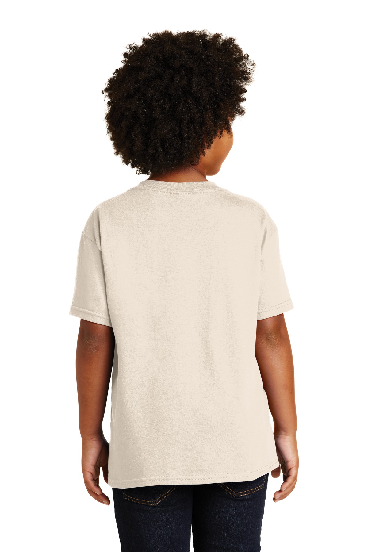 Gildan - Youth Heavy Cotton 100% Cotton T-Shirt. 5000B - Image 2