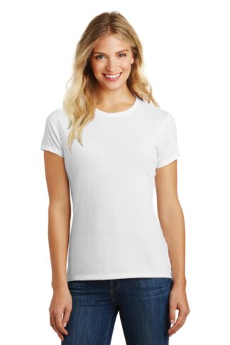 District   Women's Perfect Blend  CVC Tee. DM108L
