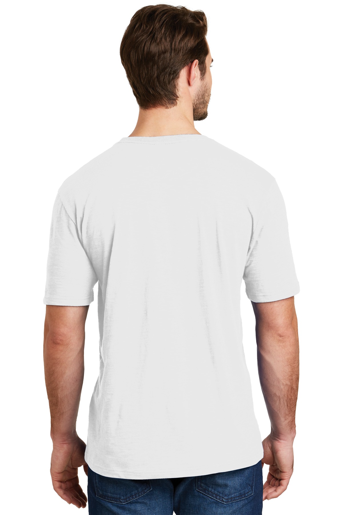 District Perfect Blend CVC Tee. DM108 - Image 2